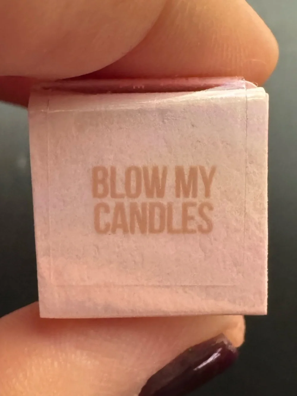 Jeffree Star Supreme Gloss “Blow My Candles” Nude Pink Lip Gloss NIB